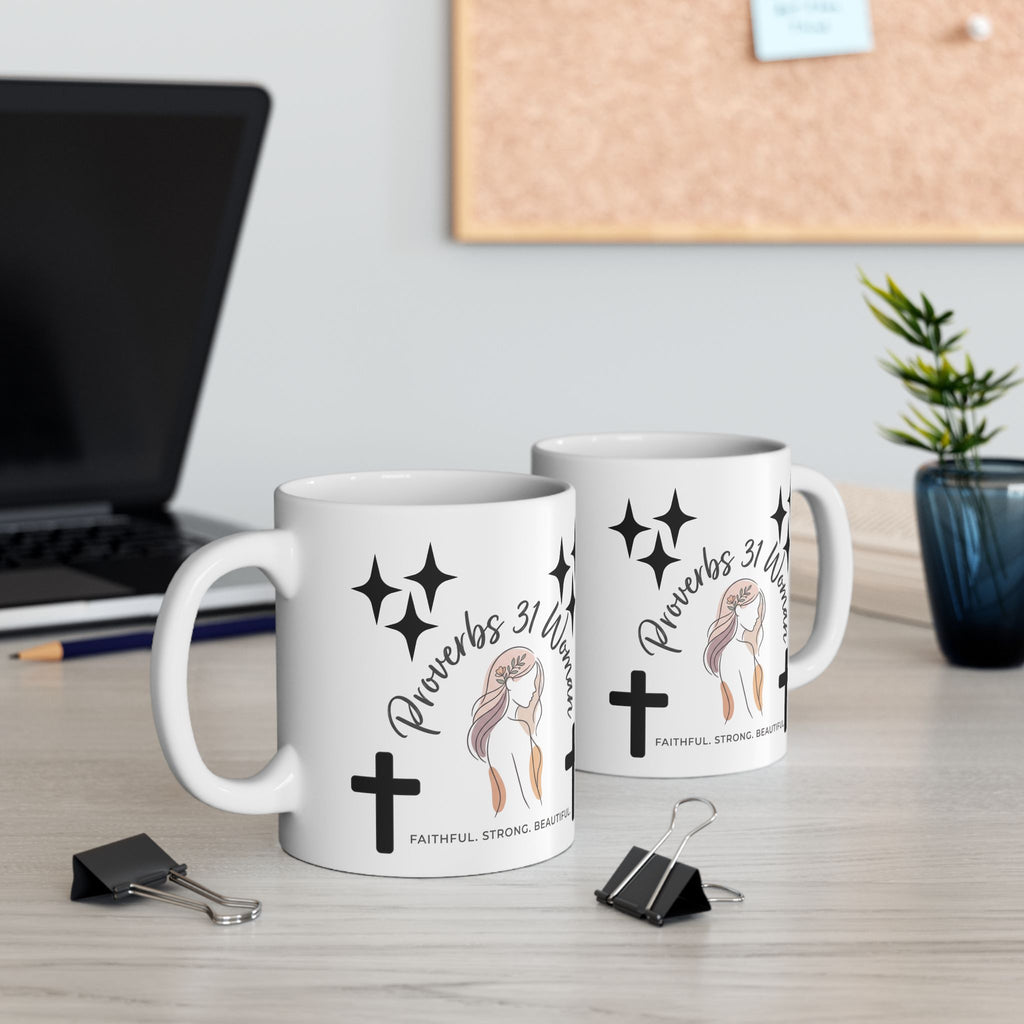 Proverbs 31 woman Ceramic Coffee Cup (11oz)