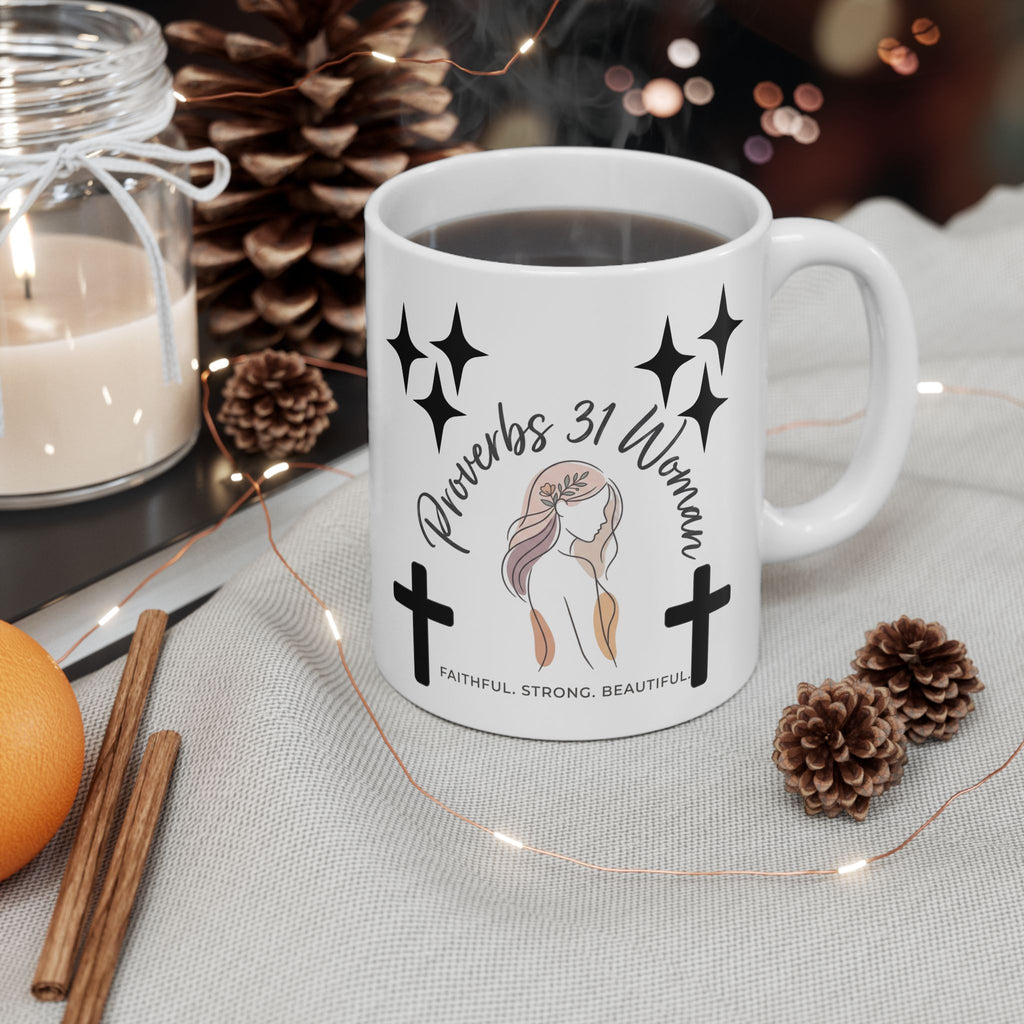 Proverbs 31 woman Ceramic Coffee Cup (11oz)