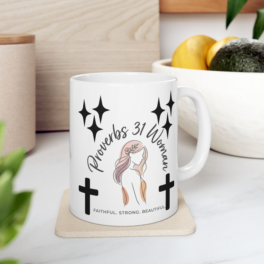 Proverbs 31 woman Ceramic Coffee Cup (11oz)