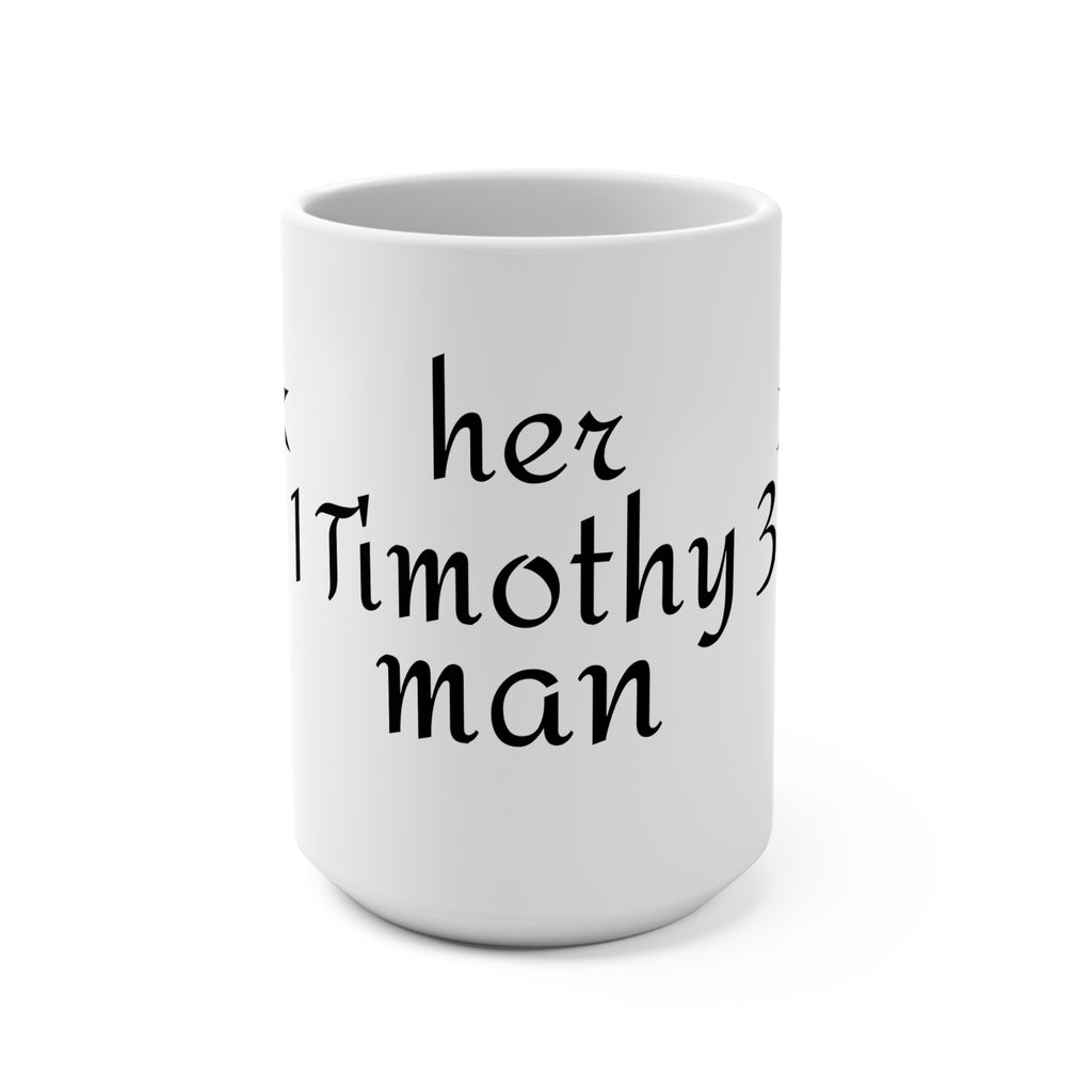 Bible Verse Mug – 1 Timothy 1:13 Inspirational Coffee Cup (15oz)