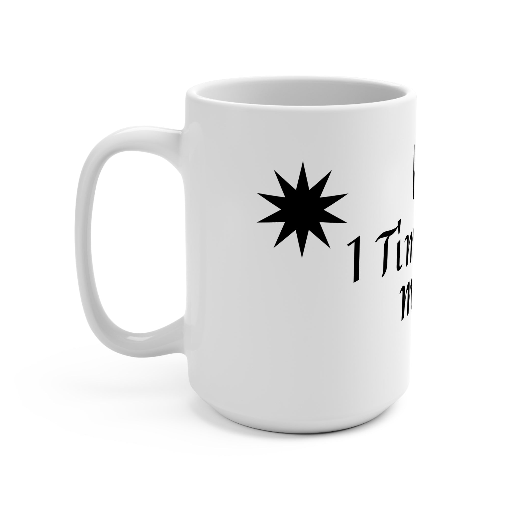 Bible Verse Mug – 1 Timothy 1:13 Inspirational Coffee Cup (15oz)